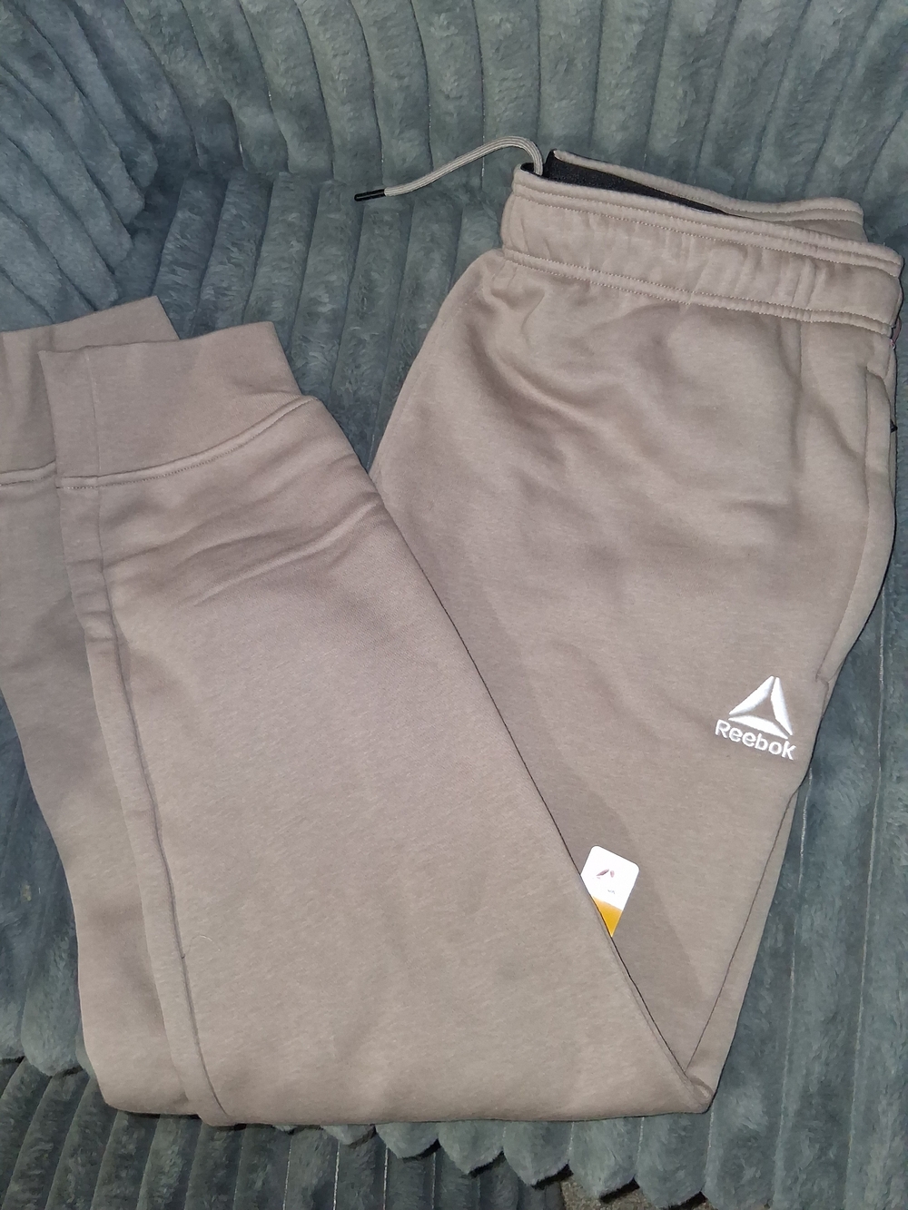 Reebok Kids' Taupe Jogger Sweatpants